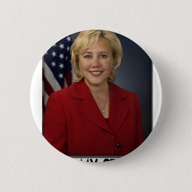Mary Landrieu, die ist mein Senator! Button (Vorderseite)