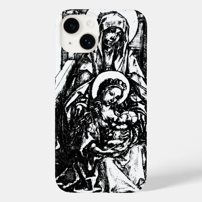 Mary Madonna and Child Jungfrau Case-Mate iPhone Hülle (Rückseite)