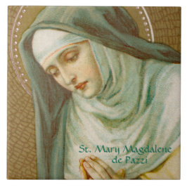 Mary Magdalene de Pazzi (JM 45) Fliese