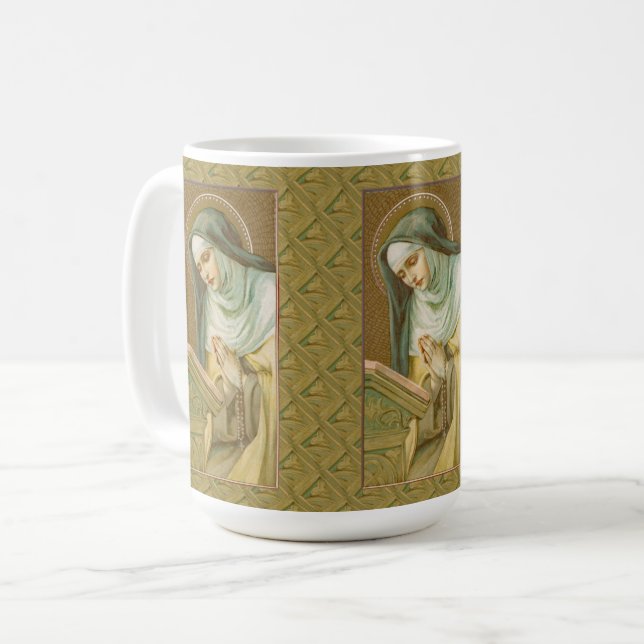 Mary Magdalene de Pazzi (JM 45) Kaffeetasse (Vorderseite Links)