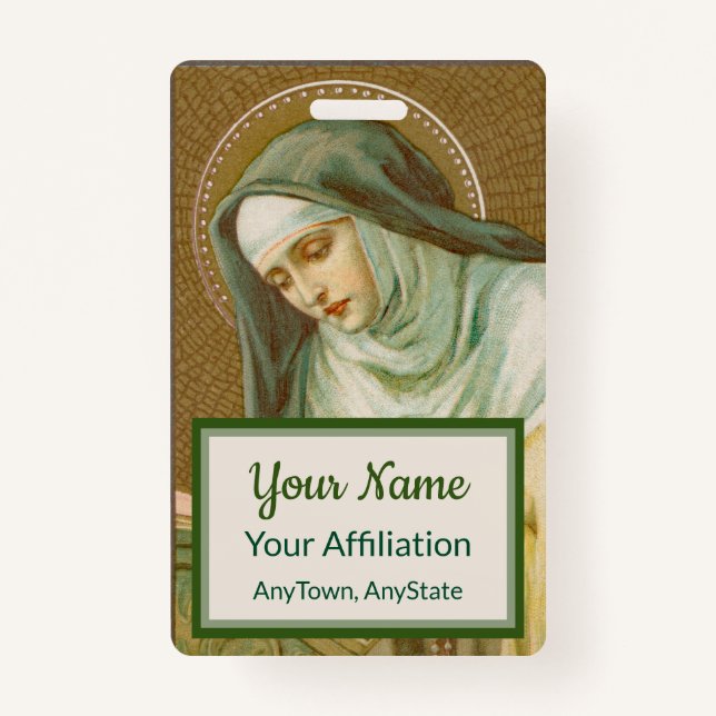 Mary Magdalene de Pazzi (JM 45) (Stil 2) Ausweis (Vorderseite)