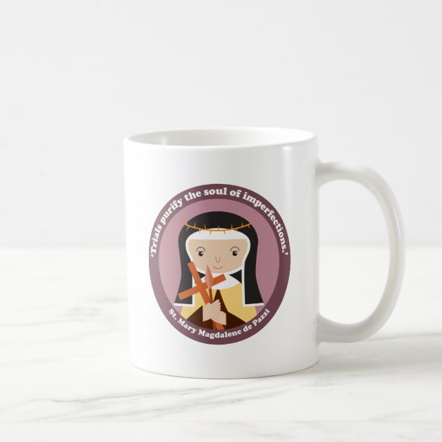 Mary Magdalene de Pazzi Kaffeetasse (Rechts)