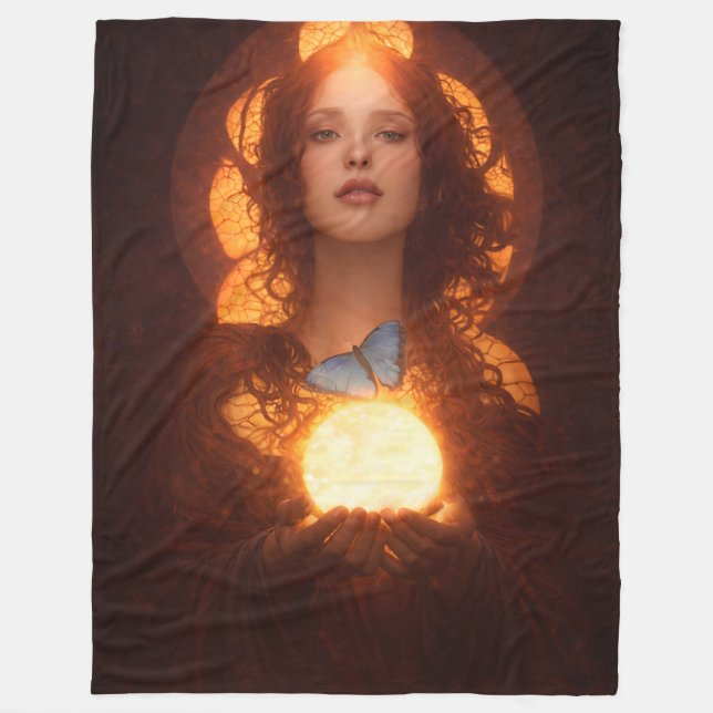 Mary Magdalene Fleece Blanket (Vorderseite)