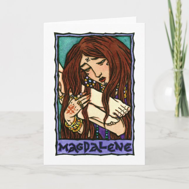 Mary Magdalene Greeting Card Karte (Vorderseite)