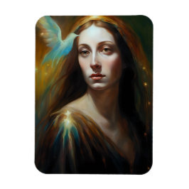 Mary Magdalene und ein Vogel herrliche Jeden Anlaß Magnet