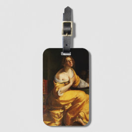 Mary Magdalene (von Artemisia Gentileschi) Gepäckanhänger
