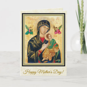 MARY MAPPY'S DAY JUNGFRAU MARY RELIGIOUS CARD KARTE