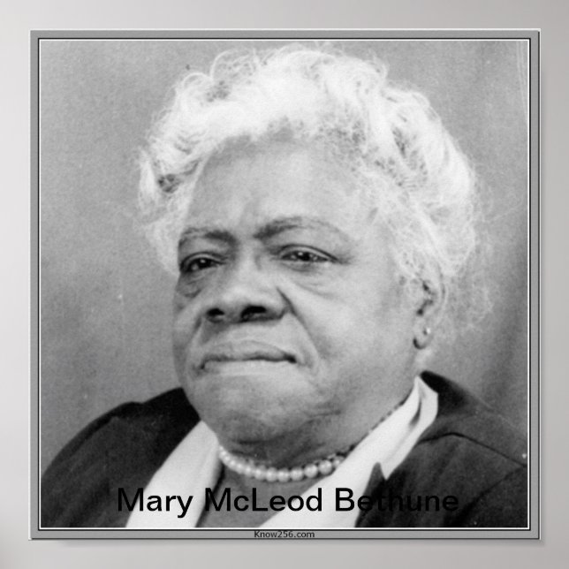 Mary McLeod Bethune Poster (Vorne)