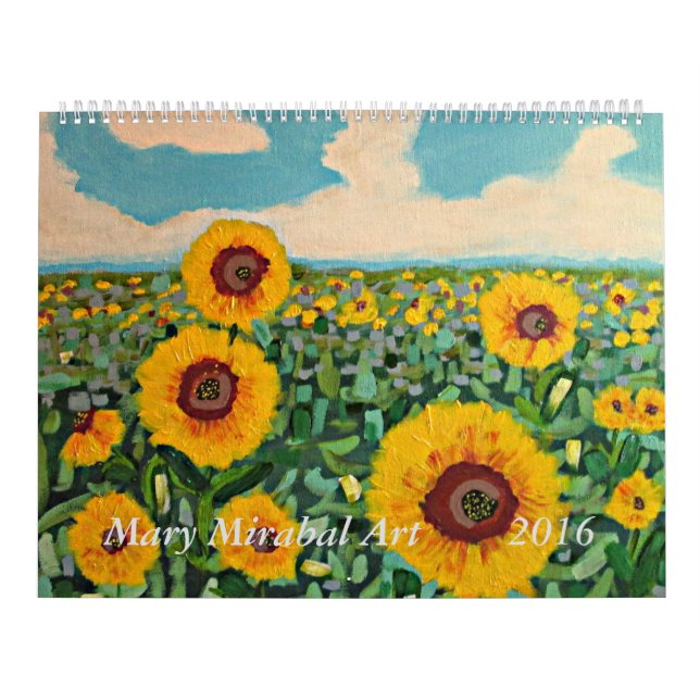 Mary Mirabal Art 2016 Kalender (Titelbild)