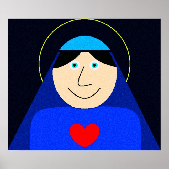 Mary Mother of God Poster (Vorne)