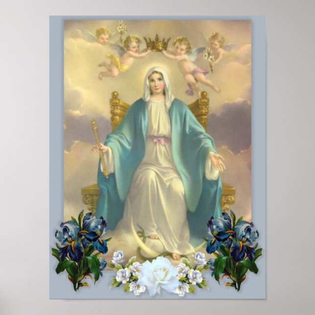 Mary Mutter Gottes, die heilige Jungfrau, Poster (Vorne)