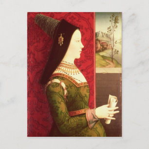 Mary of Burgundy Tochter von Charles the Bold Postkarte