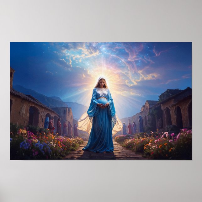 Mary of Nazareth Walking Alone Poster (Vorne)