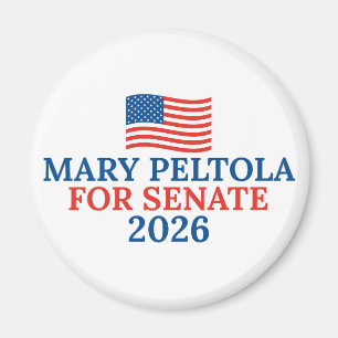 Mary Peltola für den Senat 2026 Alaska-Wahl Magnet