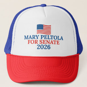 Mary Peltola für den Senat 2026 Alaska-Wahl Truckerkappe
