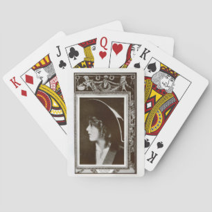 Mary Pickford Vintages Portrait 1914 Spielkarten