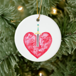 Mary/Pierced Heart - Jesse Tree Keepake Ornament
