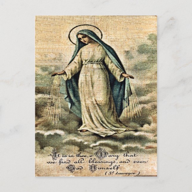Mary Postcard Postkarte (Vorderseite)