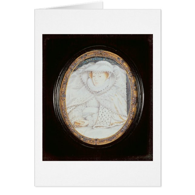 Mary Queen of Schotten (1542-87) als Witwe (Vorne)