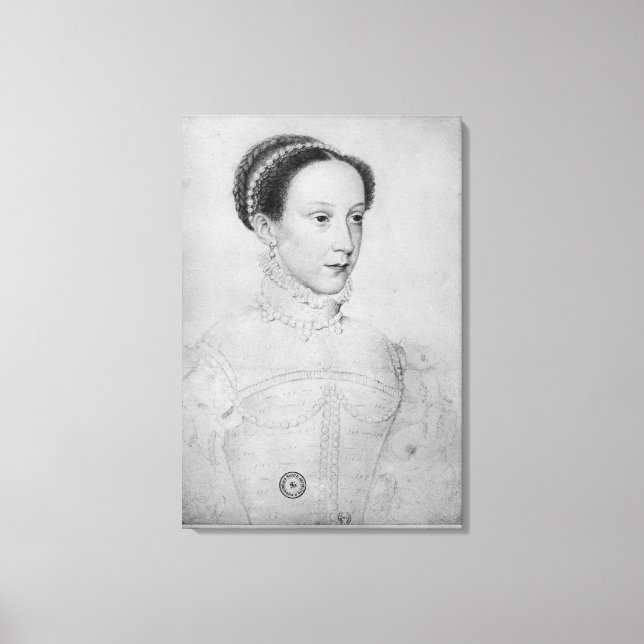 Mary Queen of Schotten, 1559 Leinwanddruck (Vorderseite)