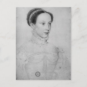 Mary Queen of Schotten, 1559 Postkarte