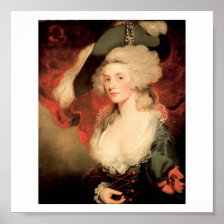 Mary Robinson als Perdita von John Hoppner 1758 18 Poster