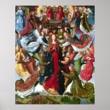 Mary - Saint Lucy Legend Fine Art Poster