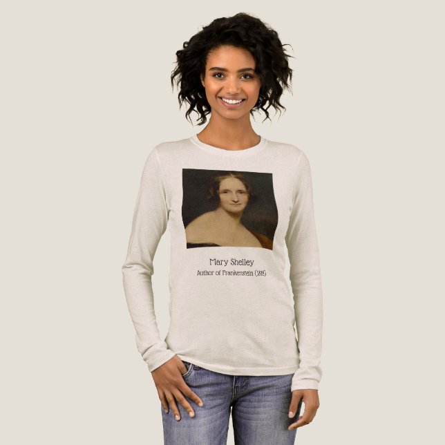 Mary Shelley, Autorin von Frankenstein, 1818 Tri-B Tri-Blend Shirt (Volle Vorderseite)