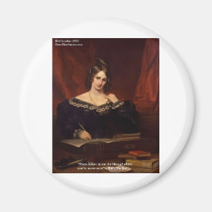 Mary Shelly "Liebe Nie Gesehen" Geschenke & Karten Magnet