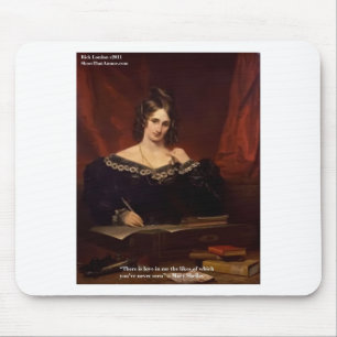 Mary Shelly "Liebe Niemals gesehen" Geschenke & Ka Mousepad