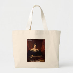 Mary Shelly "Love Never Seen" Geschenke & Karten Jumbo Stoffbeutel
