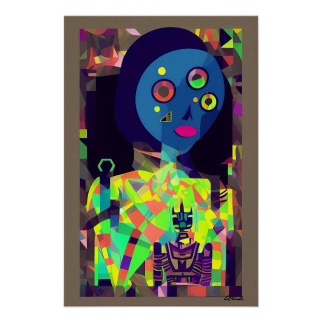 Mary Sue mit ihrer Cyber-Liebe True Poster (Vorderseite)
