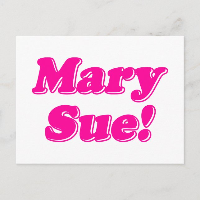Mary Sue! Postkarte (Vorderseite)