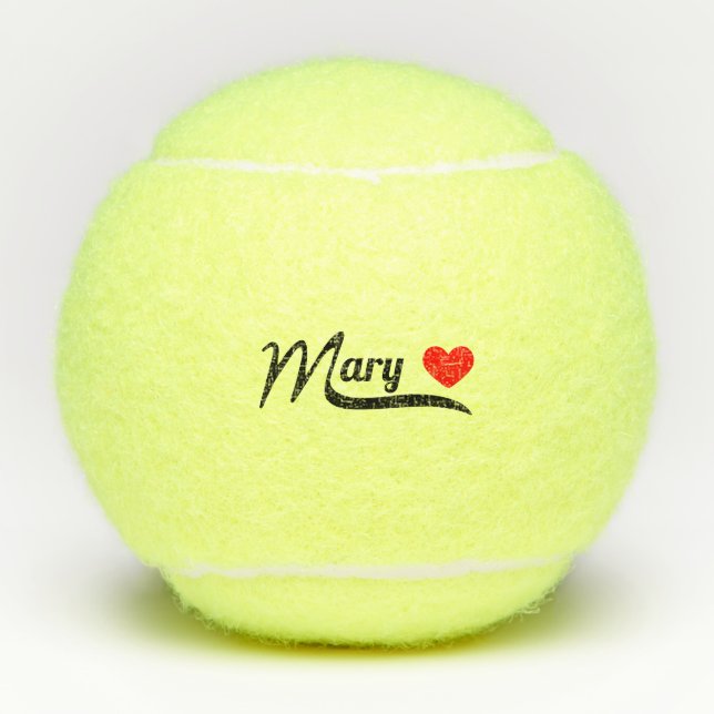 Mary Tennisbälle (Vorderseite)