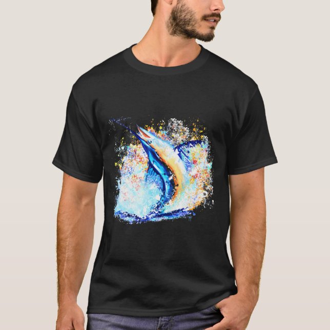 Mary Tracy - Marlin Impression T-Shirt (Vorderseite)