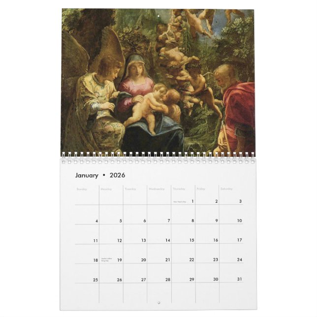 Mary- u. Jesus2012 Kalender (Jan 2026)