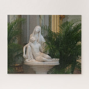 Mary und Jesus (Farbe) Puzzle