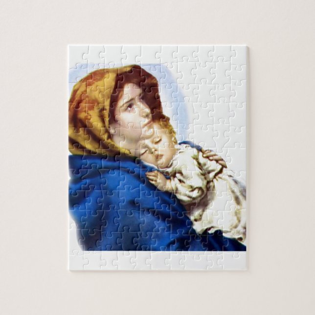 Mary und Jesus Puzzle (Vertikal)