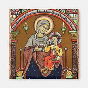 Mary und Jesus Vintag Magnet