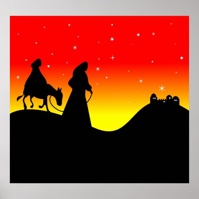 Mary und Joseph Poster (Vorne)
