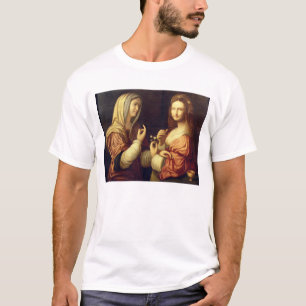 Mary und Martha (Öl auf Platte) T-Shirt