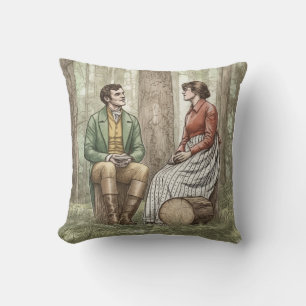 Mary und Tom in "The Other Bennet Sister" Kissen