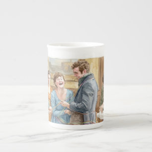 Mary und Tom Verlobung "The Other Bennet Sister" Prozellantasse