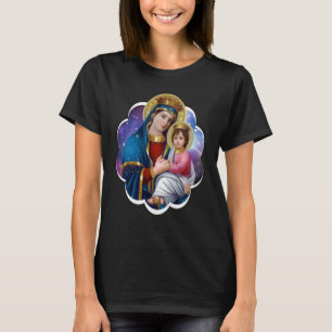 Mary Unsere Lady der ewigen Hilfe Mutter Gottes T-Shirt