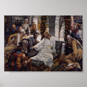 Mary Washing Jesus Feet Poster