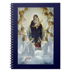 Mary with Angels - Regina Angelorum Notizblock