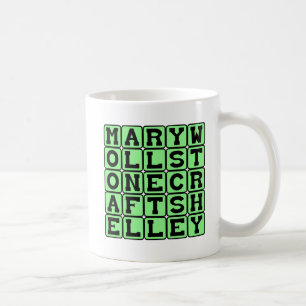 Mary Wollstonecraft Shelley, Autorin von Frankenst Tasse