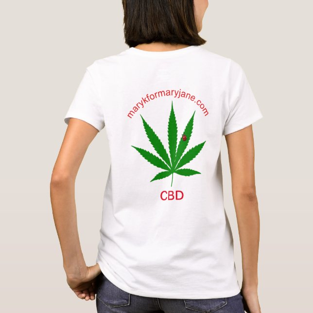 Marykformaryjane CBD T-Shirt (Rückseite)