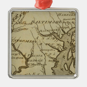 Maryland 5 ornament aus metall