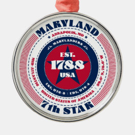 Maryland 7. Staat Weihnachtsschmuck